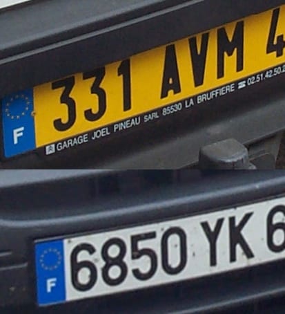 Number Plate Law Front Car Number Plate Law Front Car