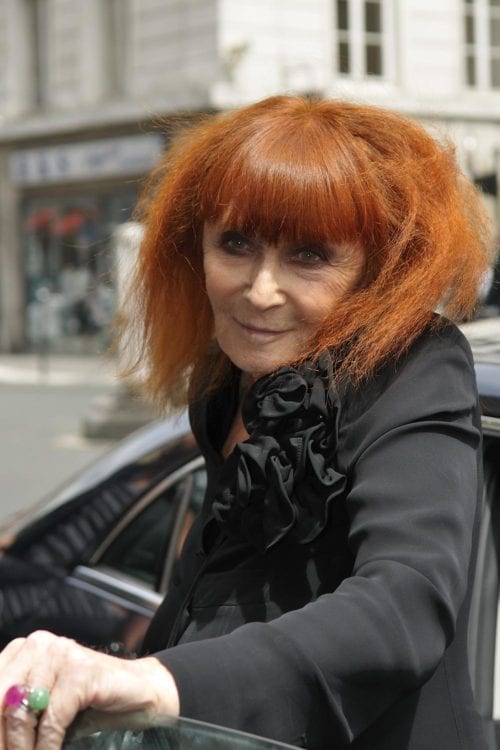 Sonia Rykiel at Jean Paul Gaultier fashion show in Paris in 2009. Photo: nicogenin