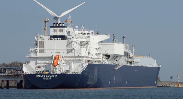 Gaslog LNG tanker