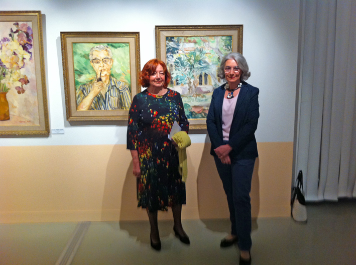 Danièle Lorenzi-Scotto with Lidia Carrion