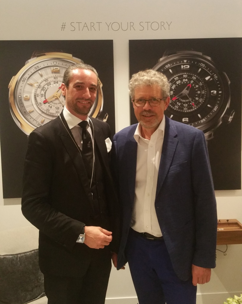 Antonio Cecere with Jean-Marc Wiederrecht