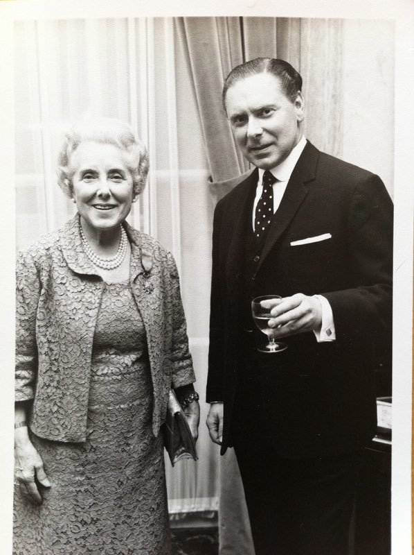 Mr and Mrs Savill. Photo: Courtesy of Pippa Anderson