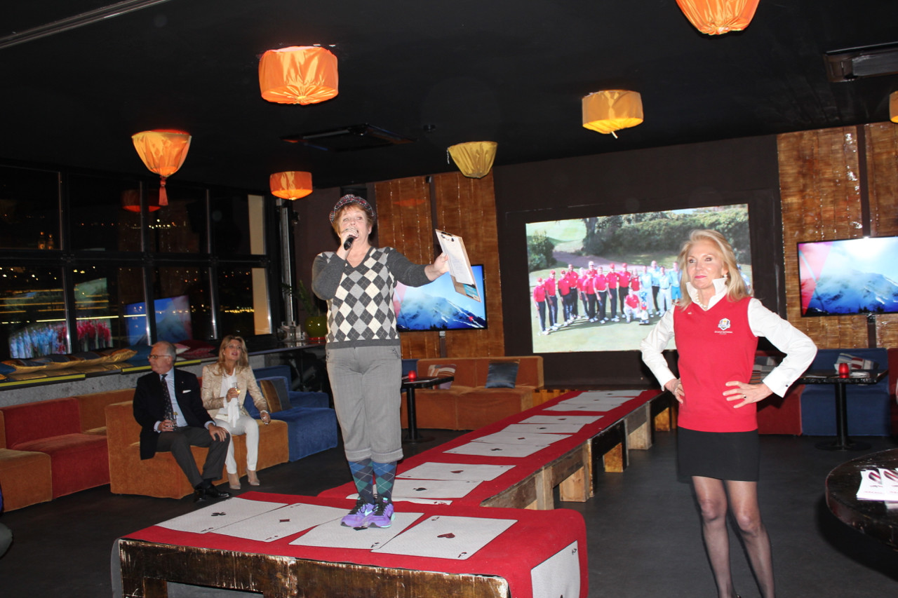 MonacoUSA Executive Director Annette Anderson and Susan Feaster, Susan Feaster, CEO of Ryder Cup France 2018 US Partners Club. Photo: Monaco Life