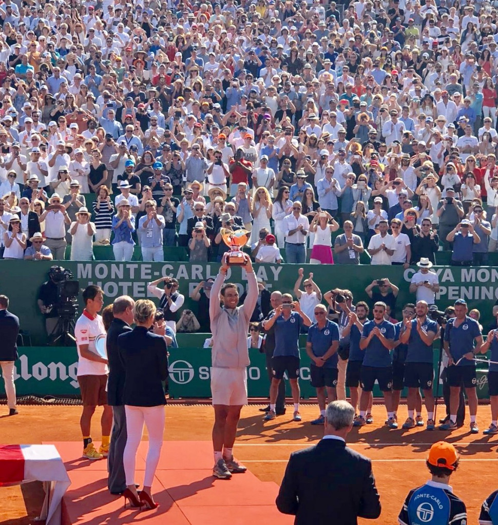 Nadal win's 11th consecutive Rolex Monte Carlo Masters. Photo: Monaco Life