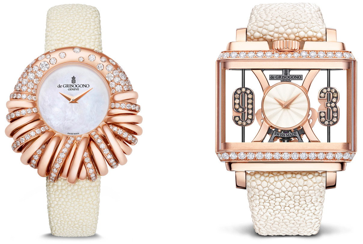 Allegra 25 and New Retro Double Jeu & Power Reserve