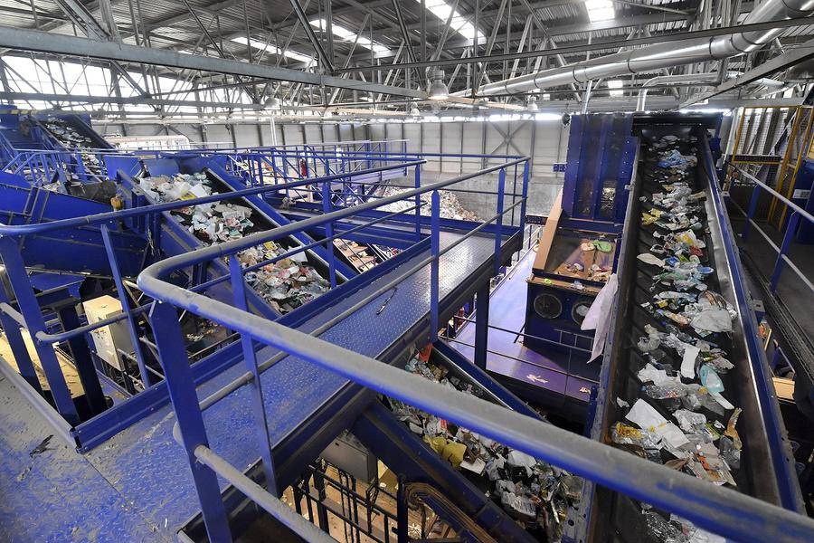 Paprec sorting center - © Directorate of Communication / Manuel Vitali